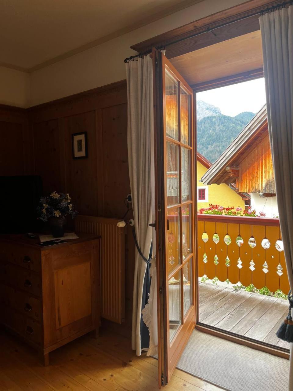 Stroblhof Toblach-도비아코 외부 사진